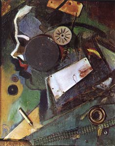 Kurt Schwitters: Merzbild 1 A: lo psichiatre