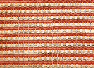 Two hundred Campbell's Soup Cans