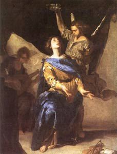 Bernardo Cavallino: Santa Cecilia in estasi