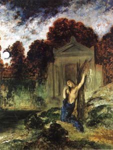 Orfeo sulla tomba di Euridice