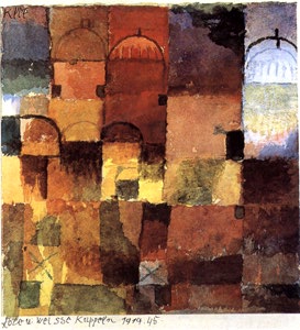 Paul Klee: Cupole rosse e bianche