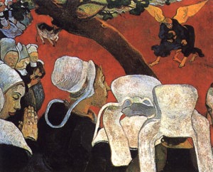 Paul Gauguin, Visione dopo il sermone