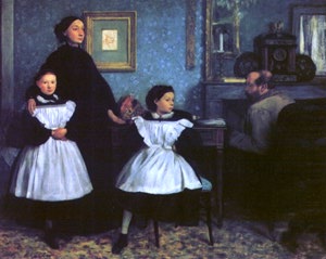 Edgar Degas: La famiglia Bellelli