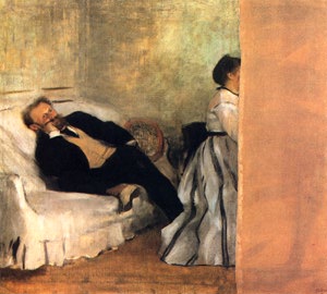 Ritratto di Manet con la moglie