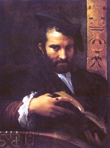 Ritratto di uomo con libro