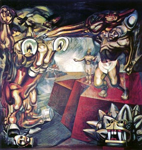 David Alfaro Siqueiros, Cuauhtémoc contro il mito