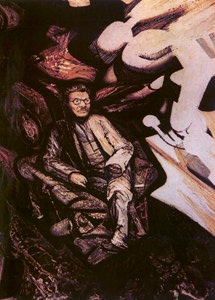 David Alfaro Siqueiros, Ritratto di José Clemente Orozco