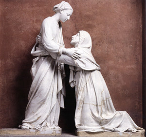 Luca della Robbia, Visitazione