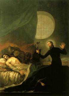 San Francesco Borgia e il moribondo impenitente