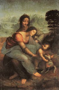 Sant'Anna, la Madonna e il Bambino con l'agnello