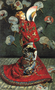 Camille Monet in costume giapponese